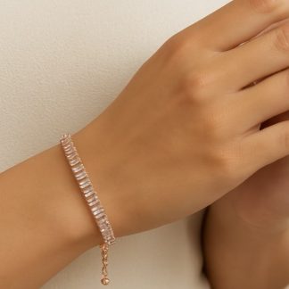 Adjustable Tennis Chain Bracelet