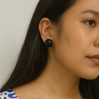 Black Pearl Earrings