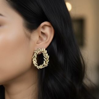 Leaf studs Earrings