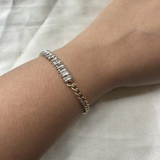 Half Tennis chain Bracelet