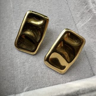 Hammered studs Earrings