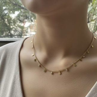 Teardrop Charms Necklace