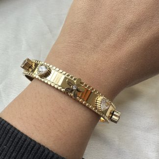 Heart Star & Flower bracelet