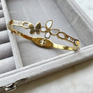 Pearl Butterfly Bracelet