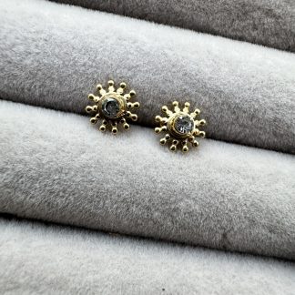 Small Sun Studs Earrings