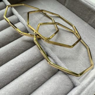 Octagon Bracelets Set
