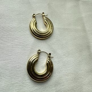 Tyra Hoops Earrings