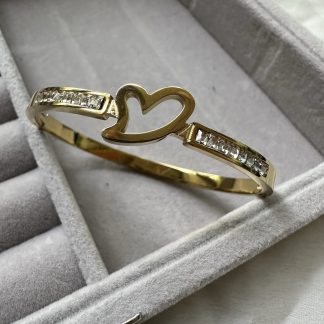 Open Heart Bracelet (SMALL SIZE)