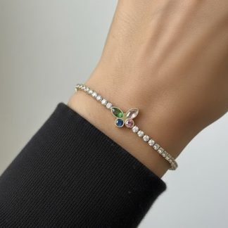 Butterfly Tennis Chain Bracelet