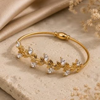 Leaves Magnetic Bracelet