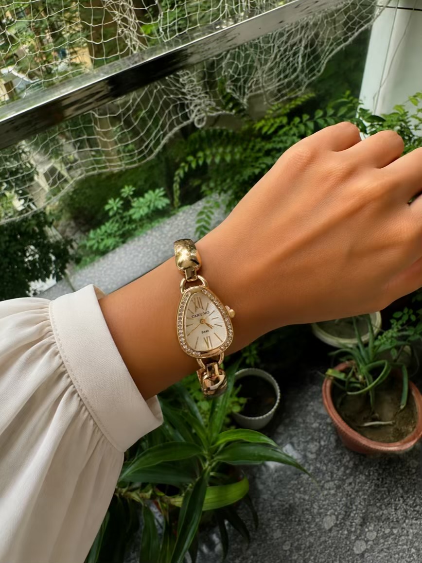 White Saya Stoned Watch - Image 2