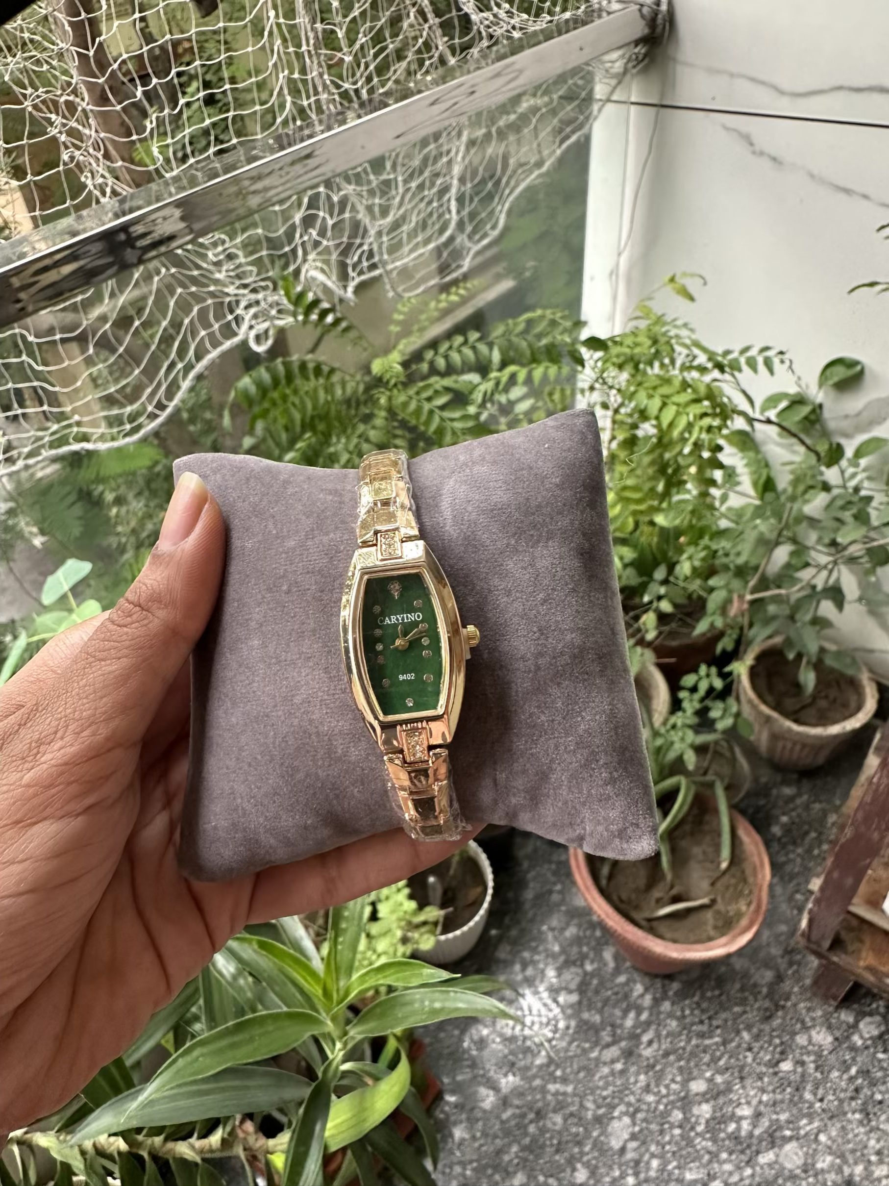 Green Olivia Watch