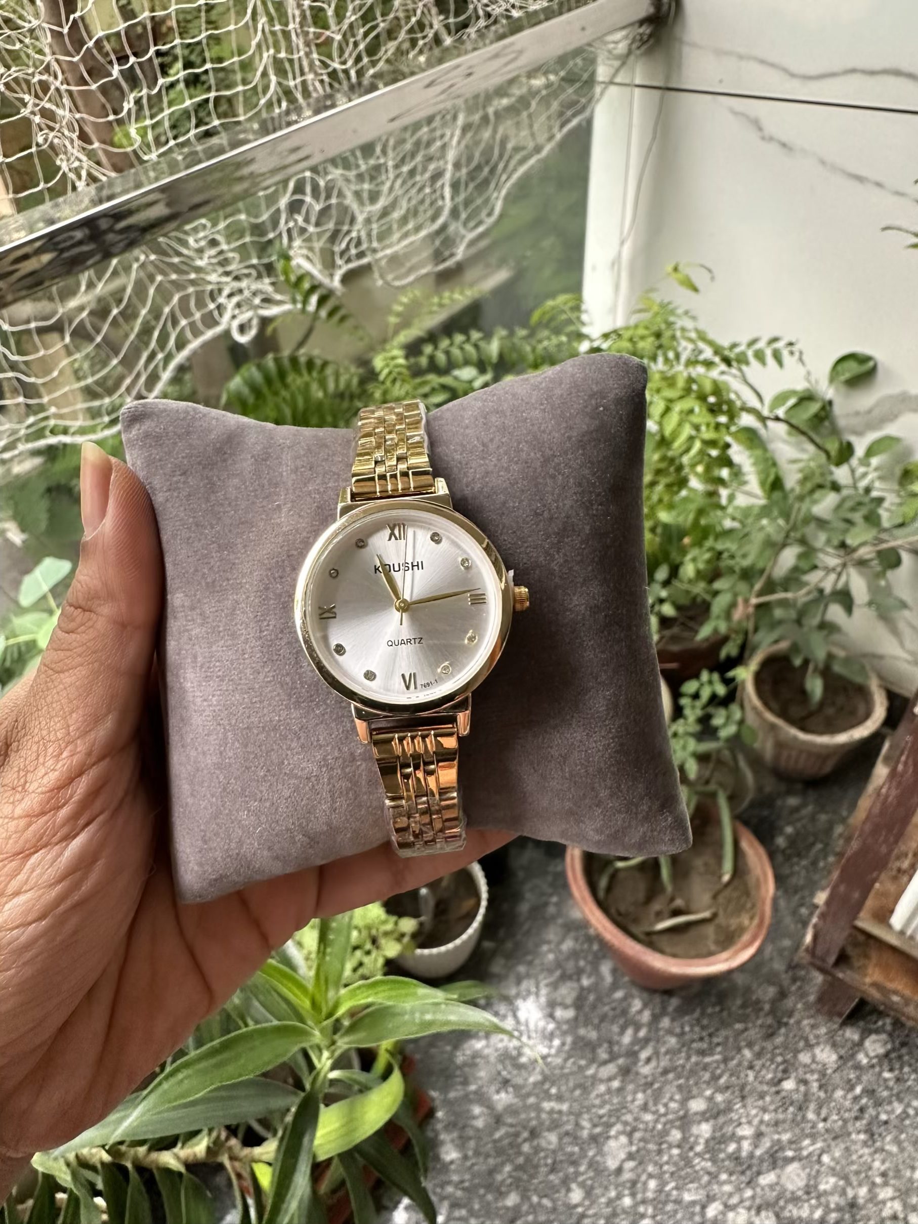 White Hazel Watch