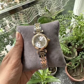 White Dual Tone Ivy Watch