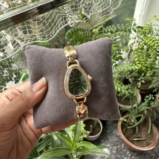 Green Saya Stoned Watch